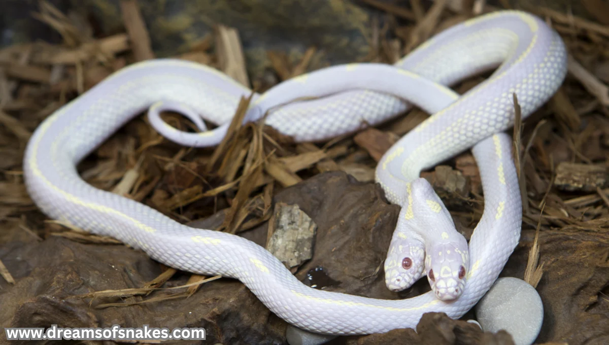 two-headed white snake dream meaning